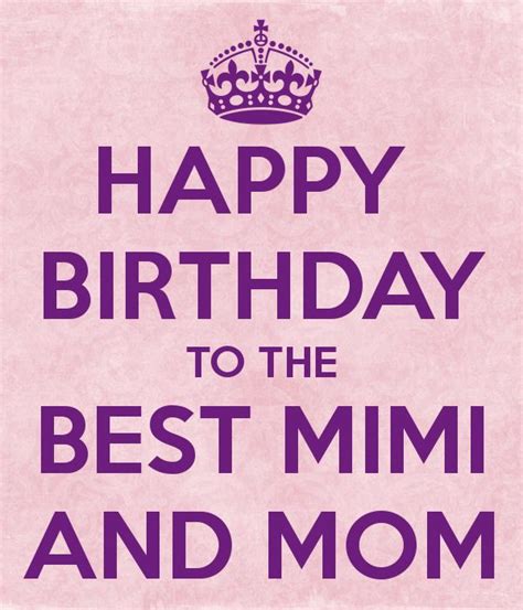 Happy Birthday Mimi Quotes - ShortQuotes.cc