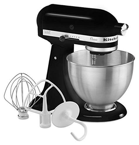 KitchenAid K45SSWH K45SS Classic 275 Watt 4 1 2 Quart Stand Mixer