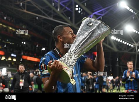 Isak Hien Atalanta During The Uefa Europa League Final Match Between