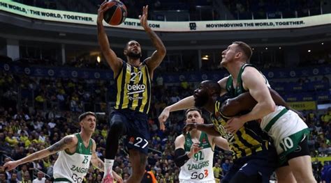 Fenerbahçe Beko Euroleague de Zalgiris Kaunas engelini geçti 87 79