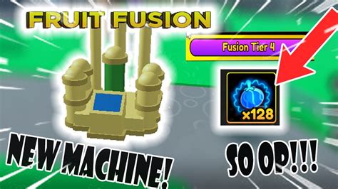 Update Blox Shows How To BECOME PRO With The NEW FRUIT FUSION MACHINE