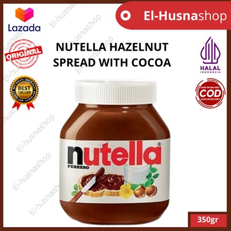 Nutella Selai Coklat Gr Hazelnut Spread With Cocoa Chocholate