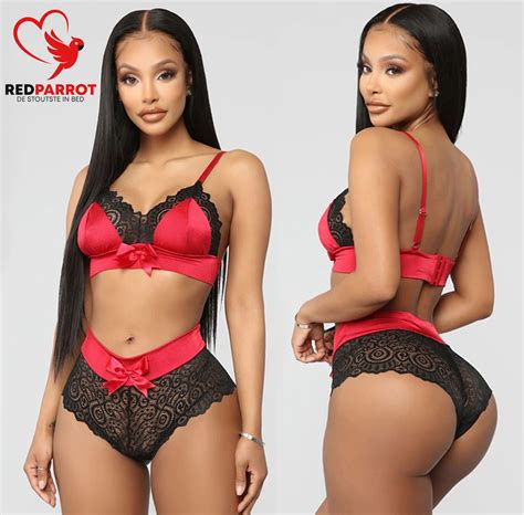Passionate Flame Lingerie Set S T M XL