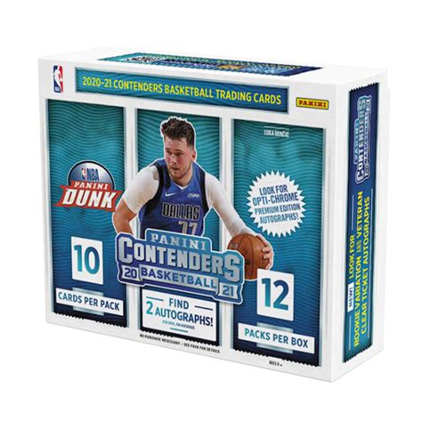 Panini Contenders Nba Basketball Hobby Box Packs