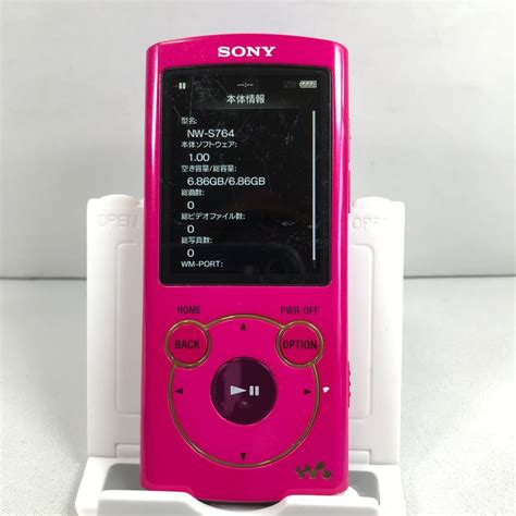 Yahooオークション Sony ウォークマン Nw S764動作品並品