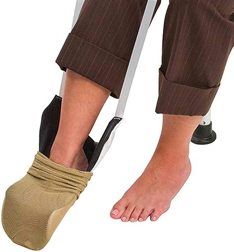 Amazon DMI Deluxe Sock Aid Helper Easily Pull On Socks Without