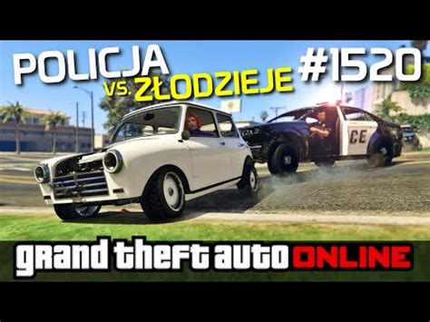 GTA 5 Online Po Polsku 1520 POLICJA vs ZŁODZIEJE w 4 OSOBY YouTube