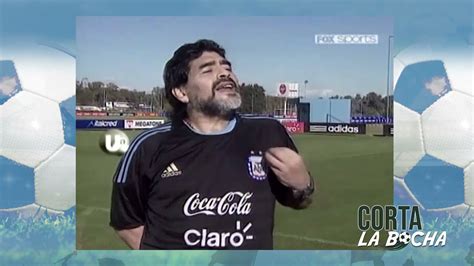 Maradona Y El Himno Infaltable Youtube