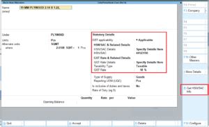 Online Validation Of Gstin Uin And Hsn Sac Information In Tallyprime