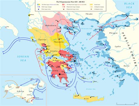 Peloponnesian War Summary - Part One - Classical Wisdom Weekly