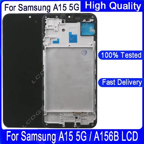 Pantalla-LCD-OLED-para-Samsung-A15-SM-A155F-montaje-de-digitalizador ...