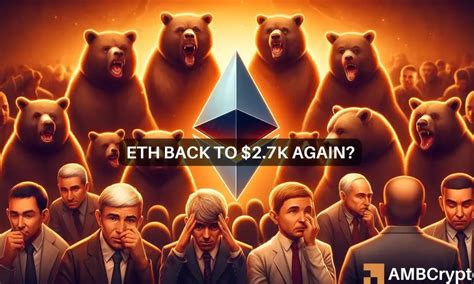 Corrección de Ethereum 2 700 y otros objetivos a corto plazo para el