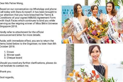 Menanyakan Hadiah Miss Bikini Universe Dicopot Indozone News