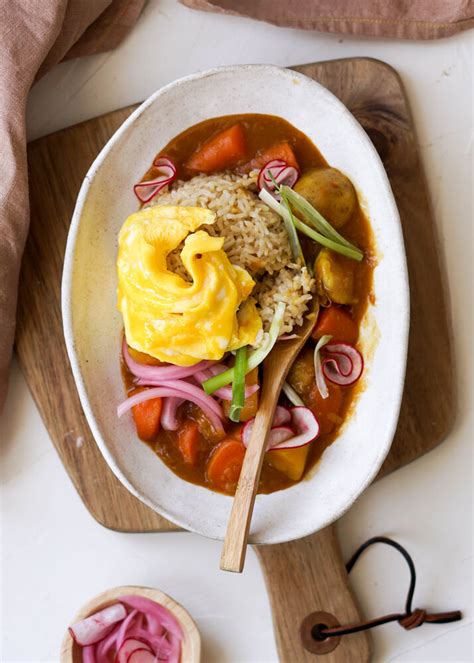 Japanese Curry With Soft Scrambled Eggs The Feedfeed