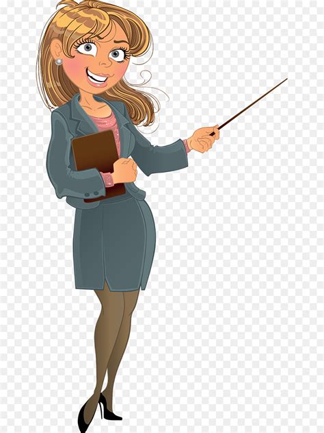 Animation Teacher - Cartoon teacher png download - 699*1200 - Free ...