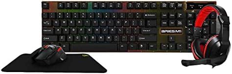 Combo Gamer Tgt Ariete X Rainbow Teclado Abnt Mouse Dpi