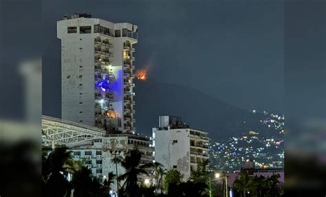 Primer Incendio Forestal De 2024 Ocurre En El Veladero De Acapulco