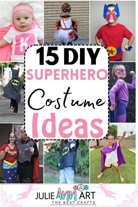 13 Diy Superhero Costume Ideas With Guides For Powerful Vibe