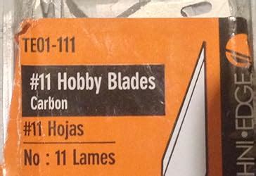 Amazon Techni Edge TE01 111 No 11 Hobby Blades 1 Pack Arts