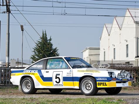 Opel Manta Group B Rally Car Monaco Rm Sotheby S