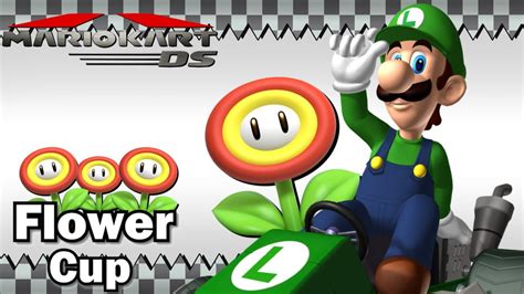 Mario Kart DS Flower Cup 150cc W Luigi YouTube