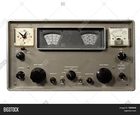 Vintage Shortwave Radio Image And Photo Bigstock