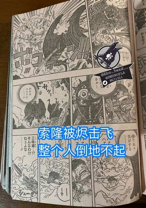 海賊王1032話圖透燼淪為表情包索隆節節敗退實力差距很大 壹讀