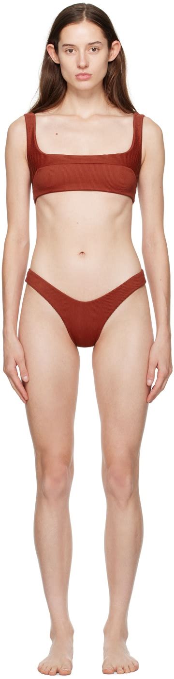 Haight Burgundy Gabi Leila Bikini Haight