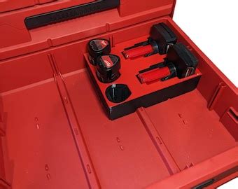 M Gen Drill Impact Insert Full Drawer For Packout Drawer Tool