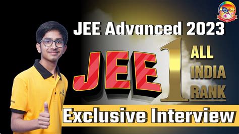 Iit Jee Advanced 2023 Topper V Chidvilas Reddy Interview Sri