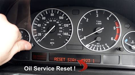 How To Reset Service Light Sia On Your Bmw E53 E39 E46 Youtube