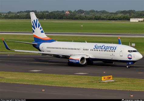 D ASXD SunExpress Germany Boeing 737 8AS WL Photo By Markus Adank ID