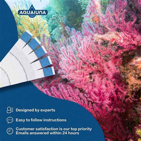 AQUALUNA 6 In 1 Aquarium Test Strips For Freshwater Saltwater 100