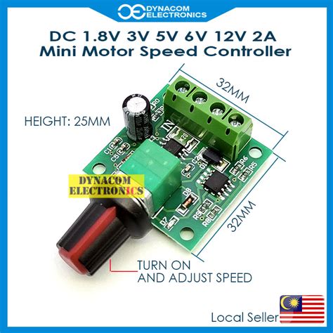 V V V V V A Low Voltage Pwm Mini Motor Speed Controller With