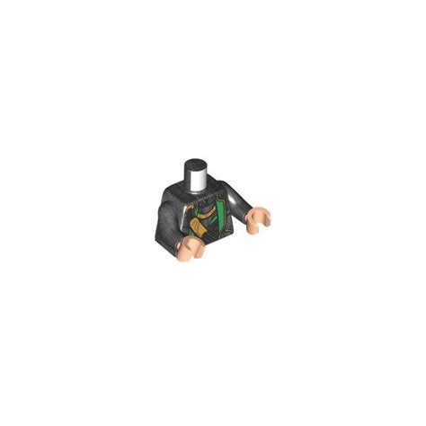 LEGO Pearl Dark Gray Loki With Pearl Dark Gray Suit And Minifig Torso