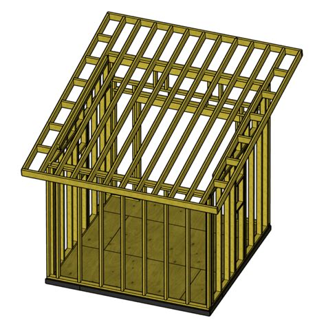 Shed Roof Framing