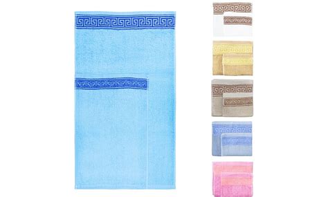 Lot De 12 Serviettes De Bain Groupon Shopping