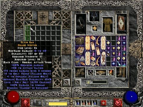 Diablo 2 Rune Recipes Dandk Organizer