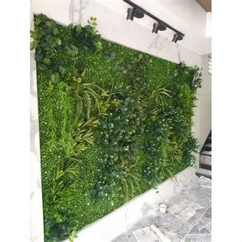 PVC Artificial Green Leaf Wall For Decoration At Rs 975 Square Feet In