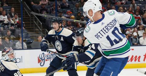 Elias Pettersson with a delicious goal as Vancouver took the first ...