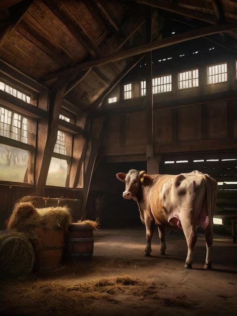 Premium Photo This Is A Cattle Breeding Pen