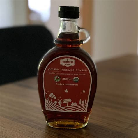 Foodsterr Organic Pure Maple Syrup Review Abillion