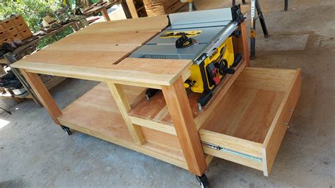 How To Make A Workbench With Built In Table Saw Dewalt Dwe7485 Artofit