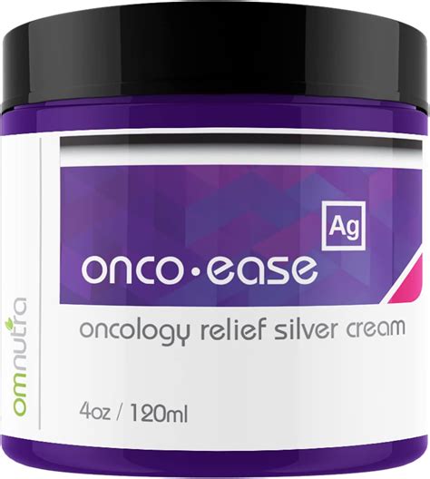 Omnutra Oncoease Colloidal Silver Oncology Cream 4oz