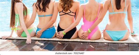 Group Bikini Five Sexy Images Stock Photos Vectors Shutterstock