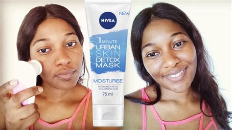 New Nivea Minute Urban Skin Detox Mask Review With Green Tea