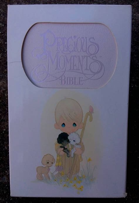 1985 Precious Moments Bible Collectible Bible Vintage Books Etsy