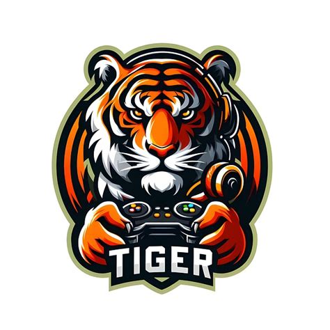 Download Ai Generated, Tiger, Logo. Royalty-Free Stock Illustration ...