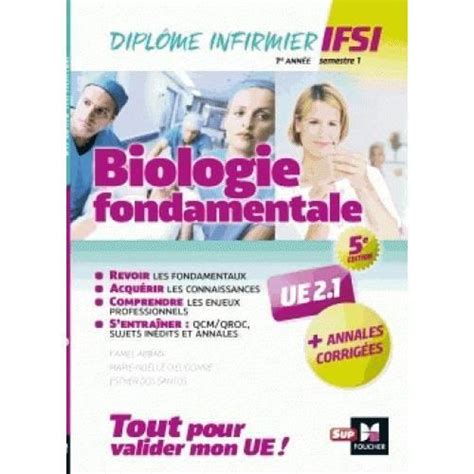 Livre Biologie Fondamentale Ue Semestre Infirmier En Ifsi