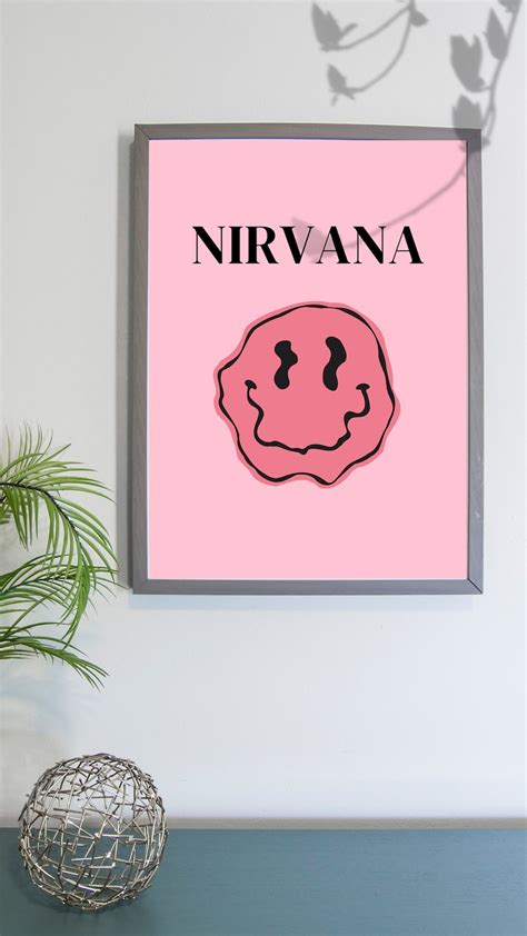 Cute Preppy NIRVANA Poster - Etsy